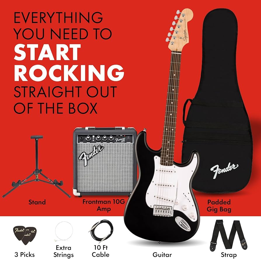 Amazon.com: Fender Squier Debut Series Stratocaster Electric