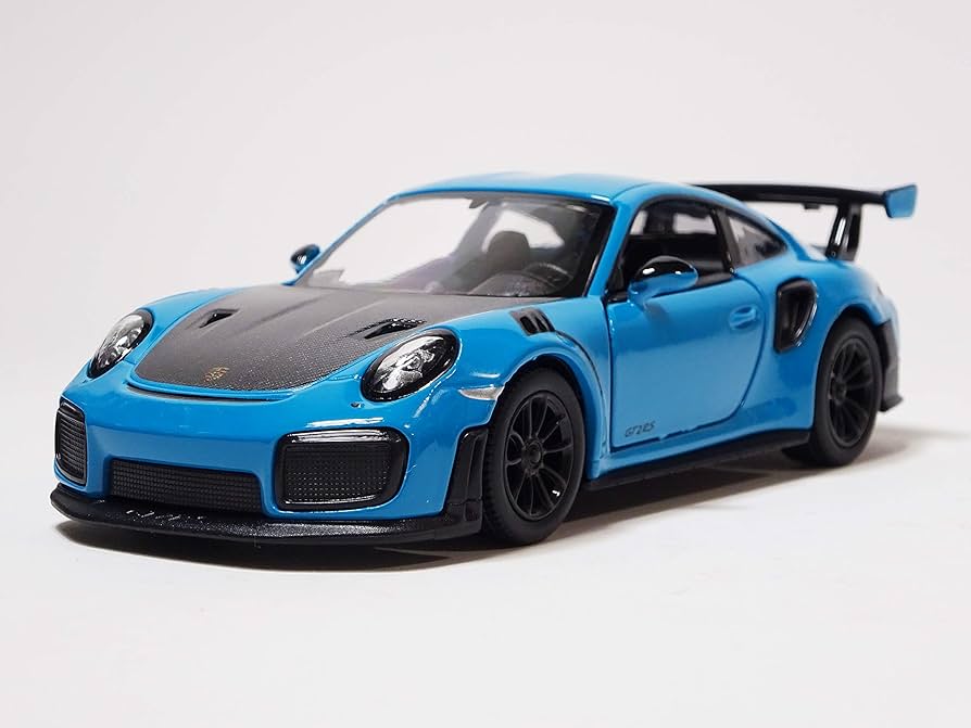 Amazon | キンスマート ポルシェ 911 GT2 RS ブルー 1/36 ミニカー
