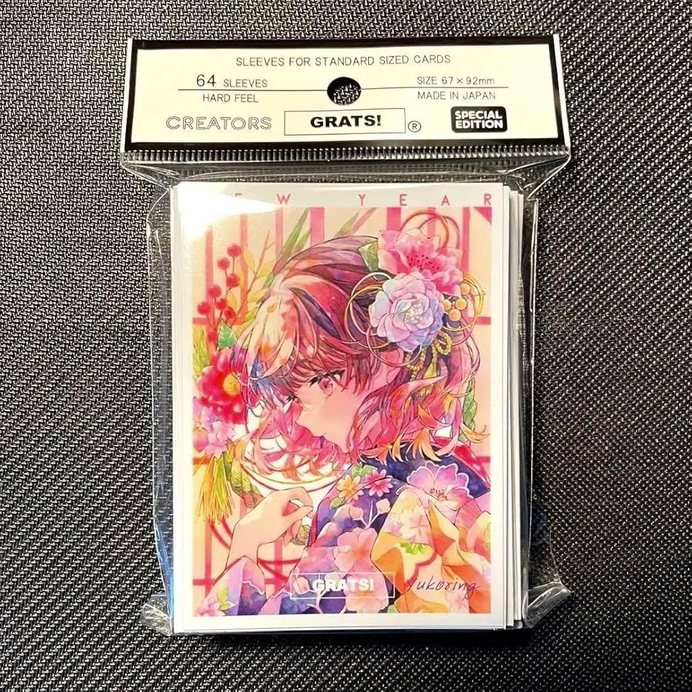 GRATS! 優子鈴 ゆこりん スリーブ 4種セット GRATS! 優子鈴 スリーブ 4