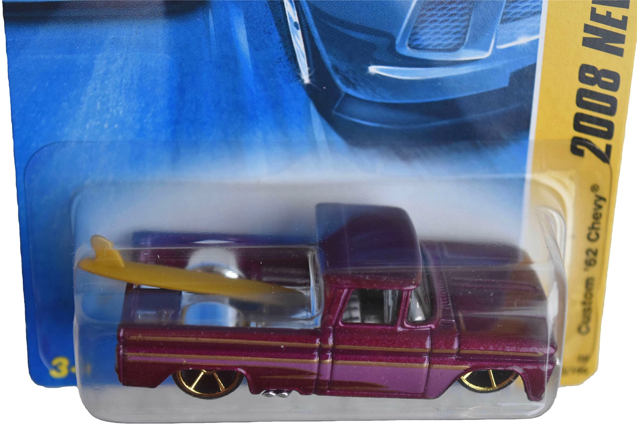 Amazon.com: Hot Wheels Custom '62 Chevy, 2008 New Models 13/40