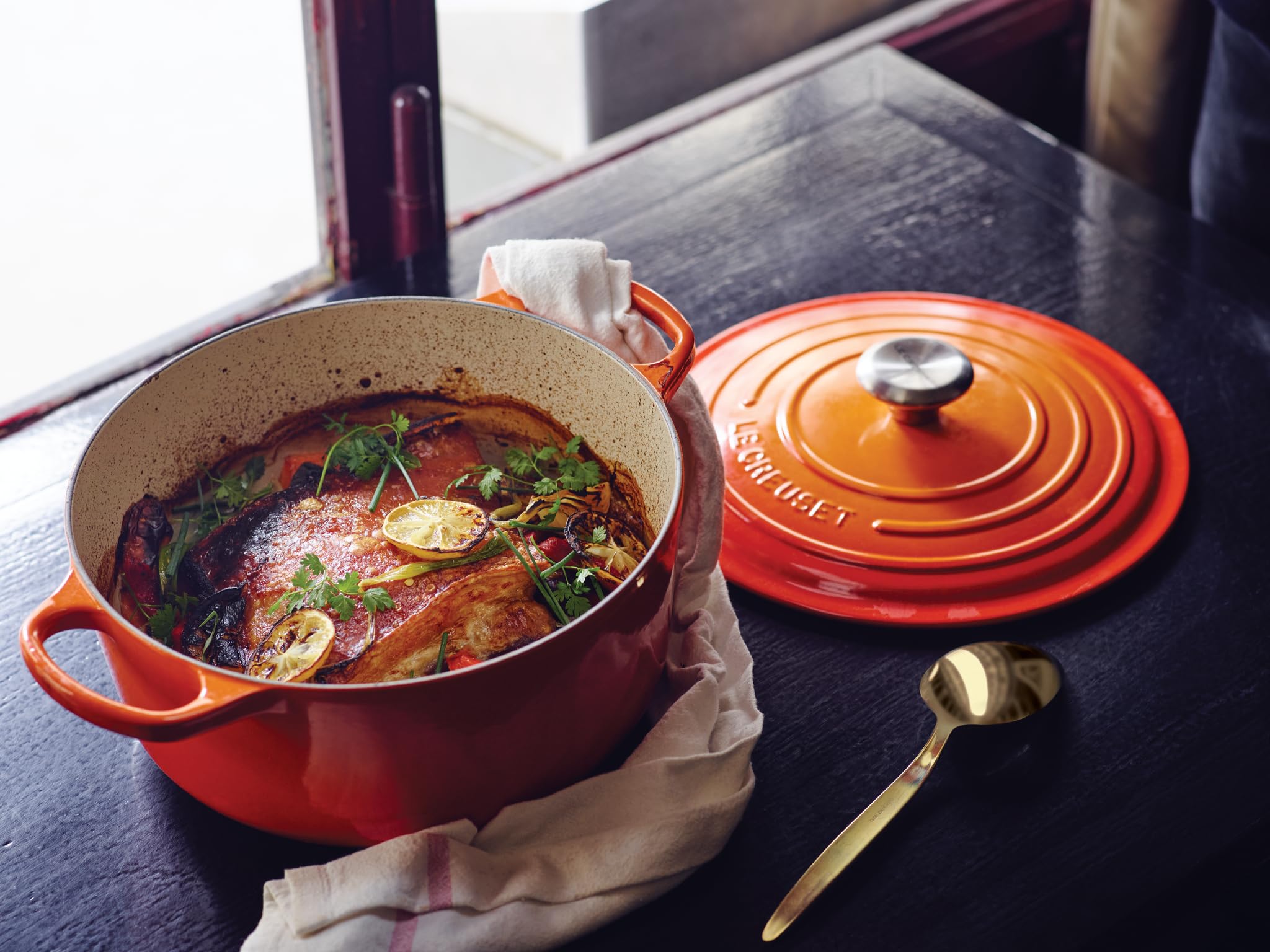 Amazon.co.jp: 【Le Creuset】 シグニチャー ココット・ロンド 18cm