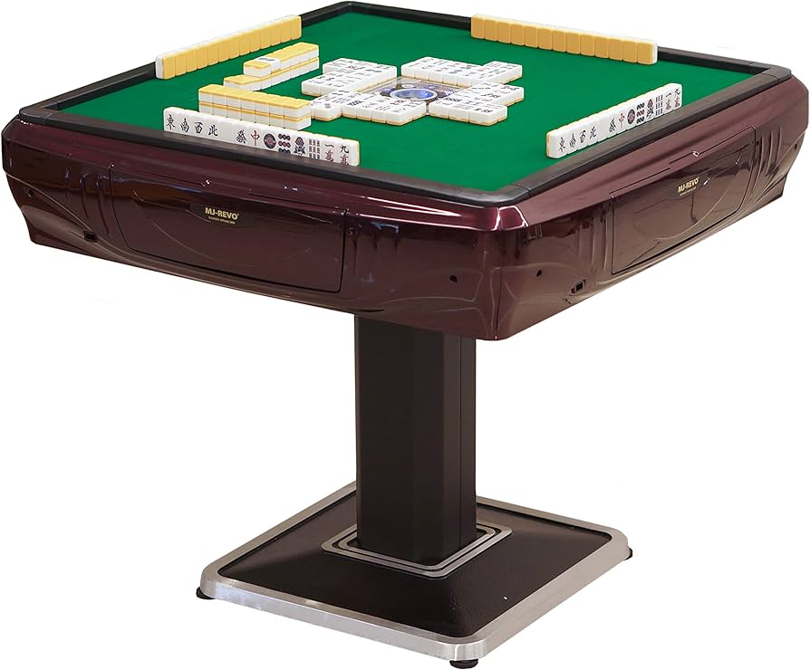 Amazon.co.jp: MJ-REVO 全自動麻雀卓 SE 33ミリ牌 シャインレッド
