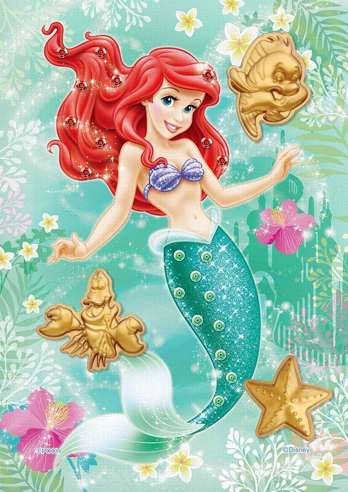 Amazon | エポック社 108ピース ジグソーパズル ディズニー アリエル