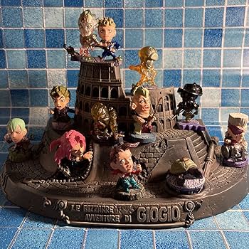 Amazon.co.jp: ジョジョ キャラヒーローズ 台座 第5部 フィギュア