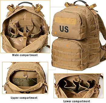 Amazon.com: Akmax.cn Military Backpack Army Rucksack for men