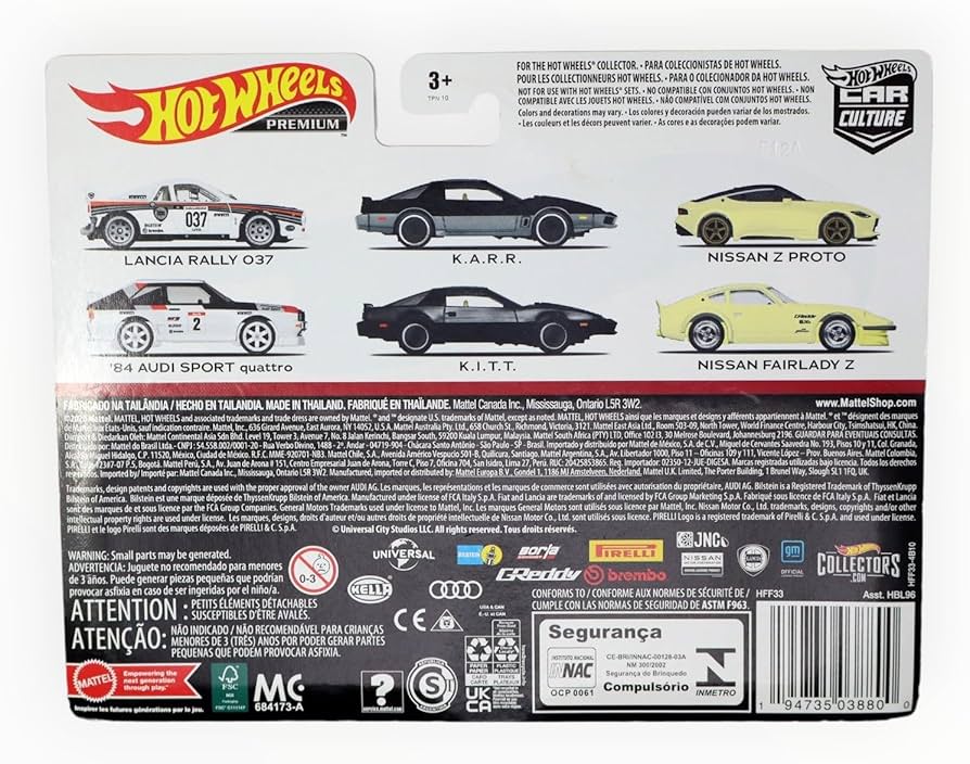 Amazon.com: Hot Wheels Premium Car Culture 2-Pack Nissan Z Proto