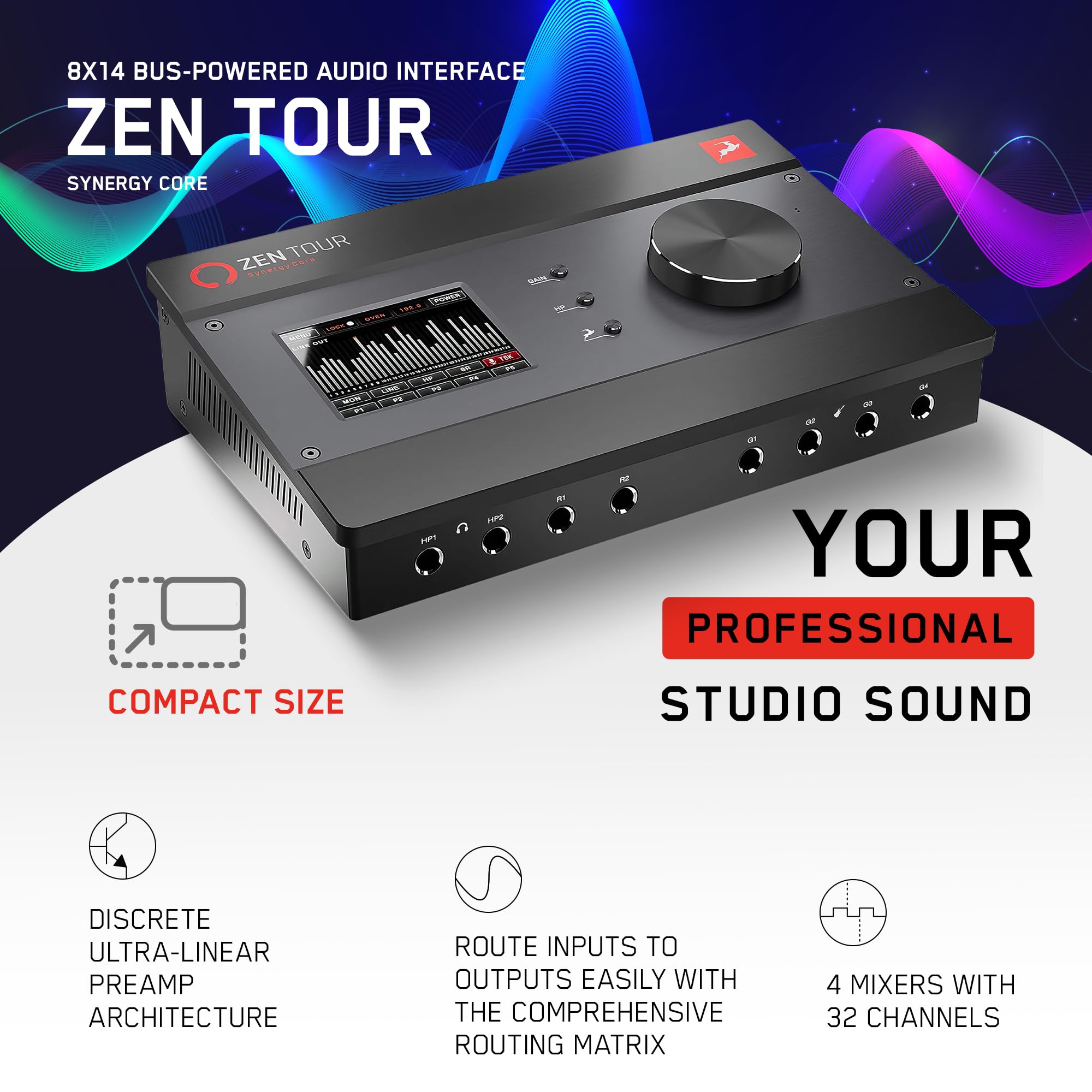 Amazon.co.jp: Antelope Audio Zen Tour Synergy Core オーディオ