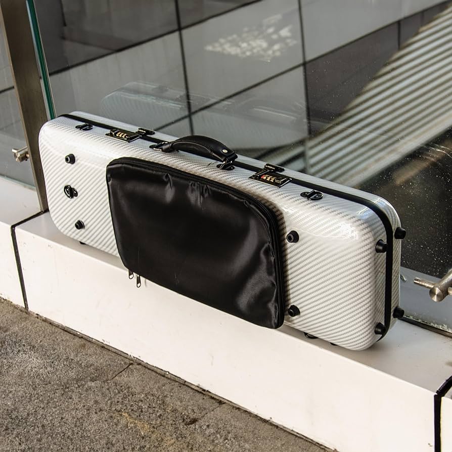 Amazon | christina炭素繊維長方形バイオリンケース内に設置された湿度