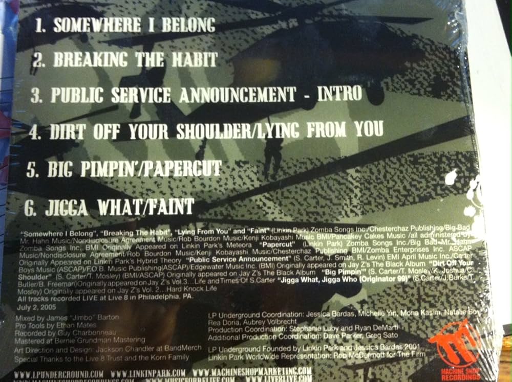 Amazon.co.jp: Linkin Park Underground 5.0: ミュージック