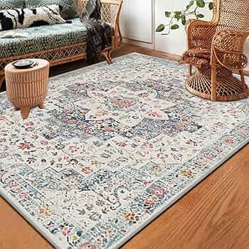 Amazon｜ラグ ラグマット 花柄 花柄15 オリエンタル柄 カーペット