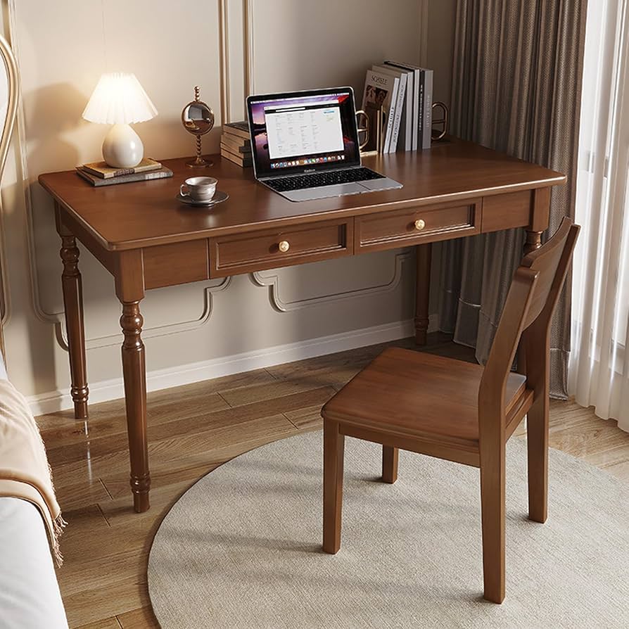 Amazon｜[GZGZ] コンソールデスク 引出し付 カラー1 机 アンティーク調