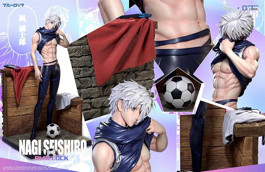 Amazon.co.jp: 凪誠士郎 なぎせいしろう フィギュア 1/6スケール 塗装