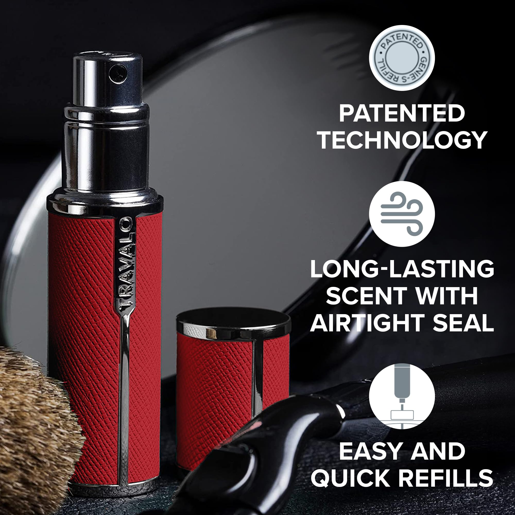 Amazon.com: Travalo Milano Perfume Atomizer - Leak-Proof and TSA