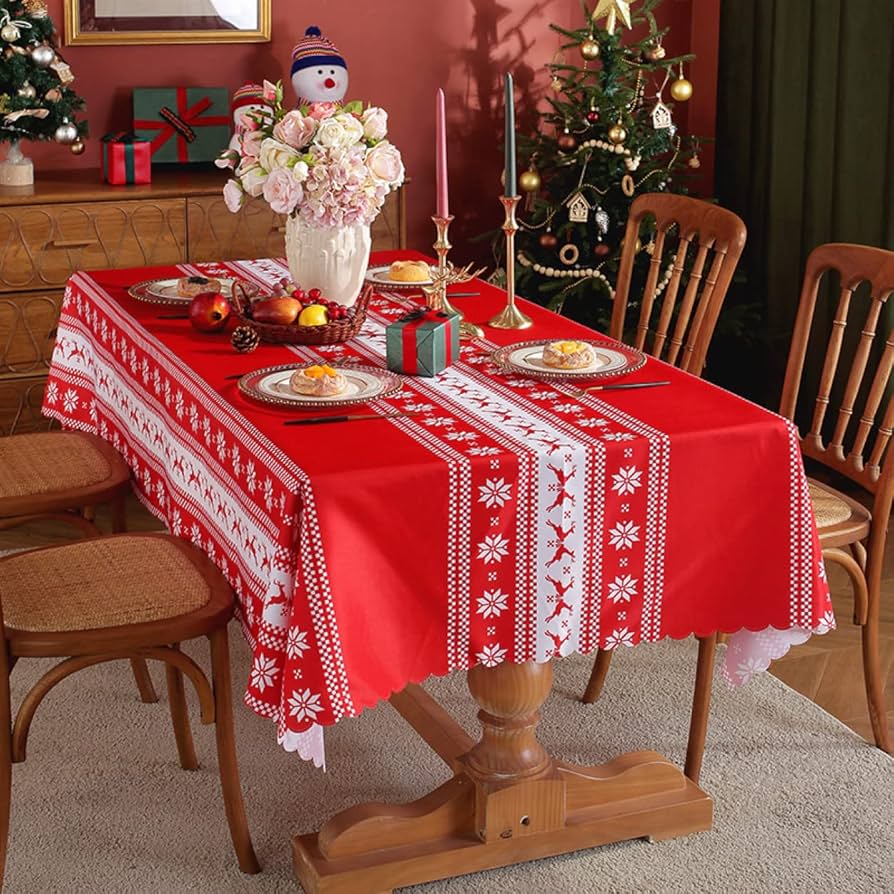 Amazon｜[XMTAN] テーブルクロス おしゃれ 北欧 長方形 円形