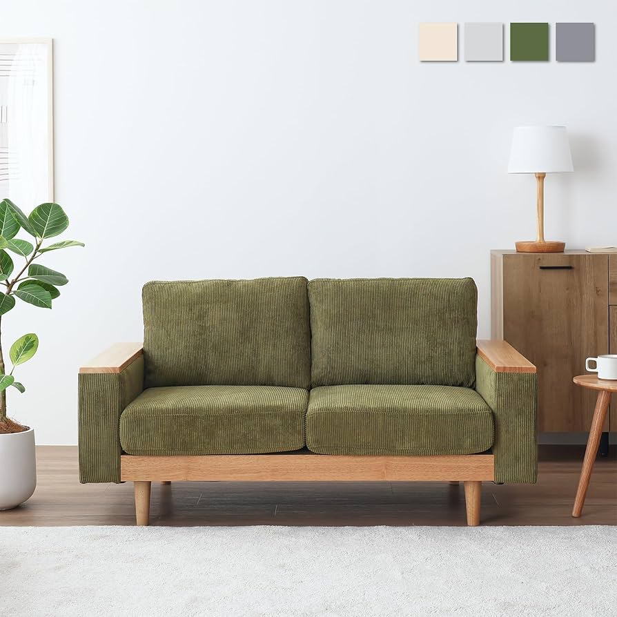 Amazon｜VENTOTA ソファ コンパクト ロー 2人掛け 2人 2P ロー