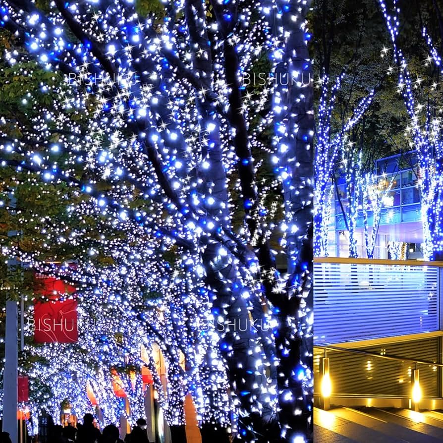 Amazon.co.jp: 【6ヶ月保証】【青&白】高輝度/防水仕様/連結可能