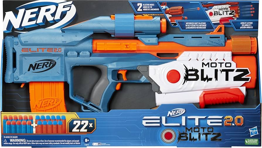 Amazon.co.jp: Nerf Elite 2.0 Motoblitz CS 10 ブラスターガン