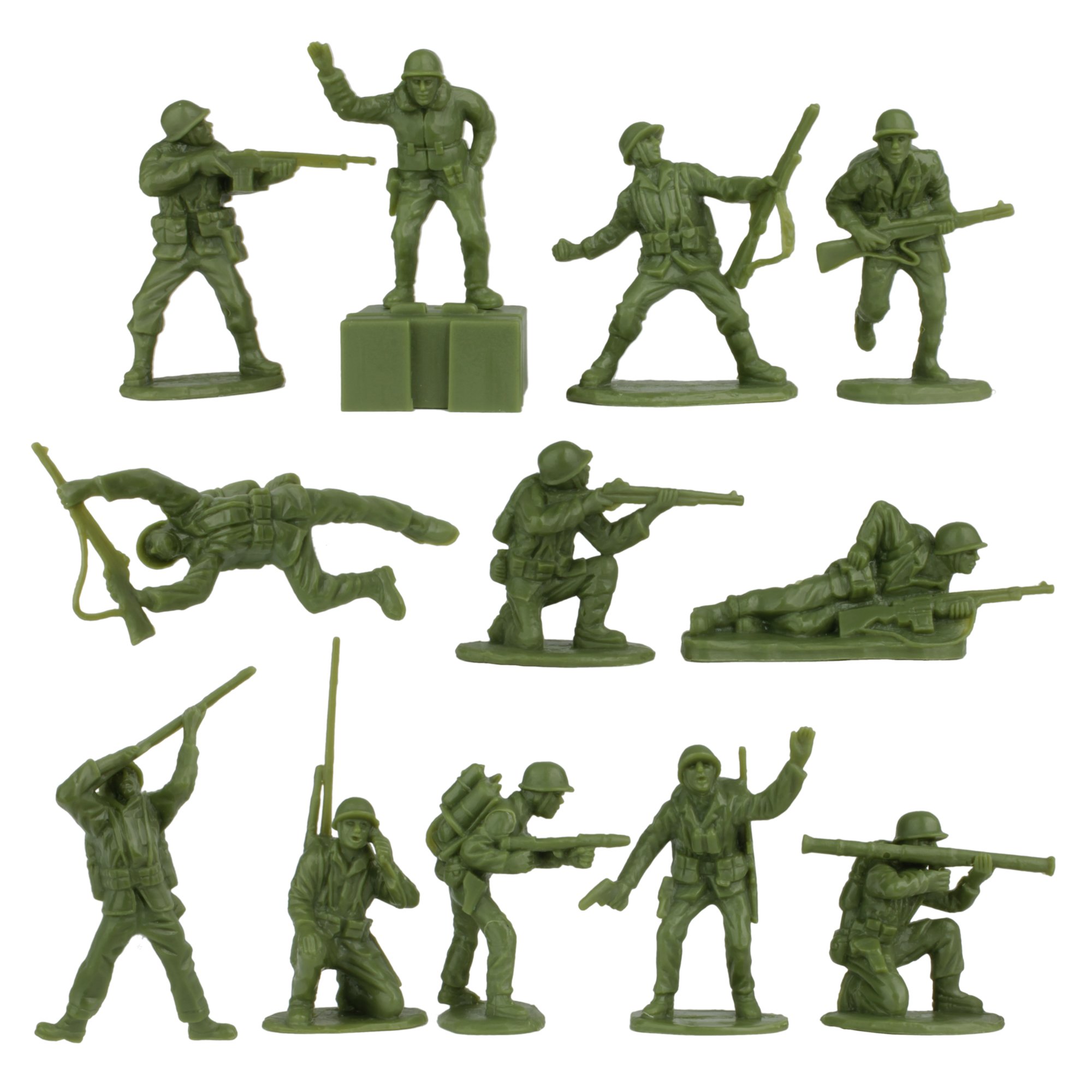 Amazon | BMC WW2 Iwo Jima US Marines Plastic Army Men - 36
