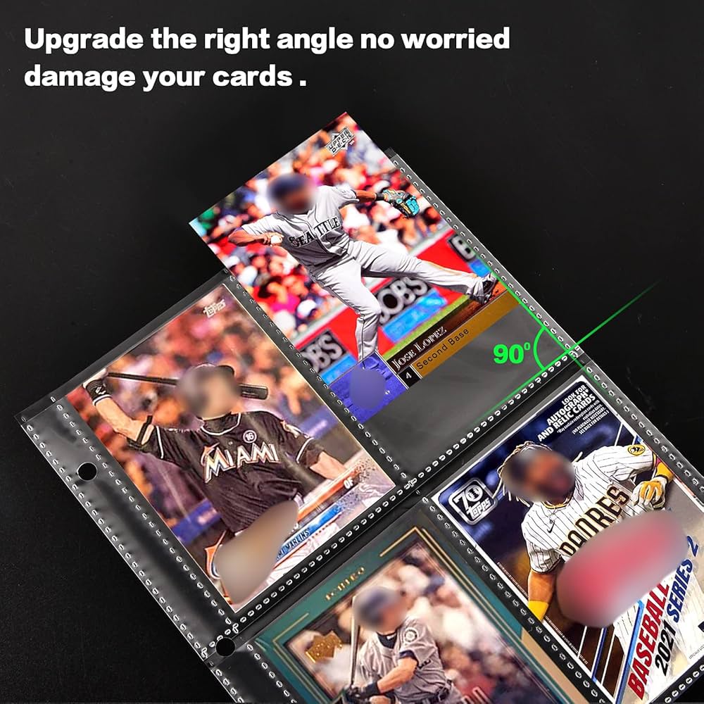 Amazon.co.jp: Boobowl ベースボールカードバインダー トレーディング