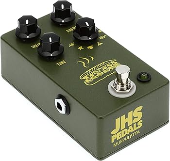 Amazon.com: JHS Muffuletta 6-way Fuzz Pedal with Patch Cables