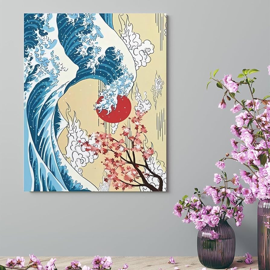 Amazon.co.jp: 日本 国旗 日の丸 旗 キャンバス絵画 アートパネル