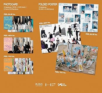 SEVENTEEN - 12th Mini Album [SPILL THE FEELS] FEEL BLUE Version +