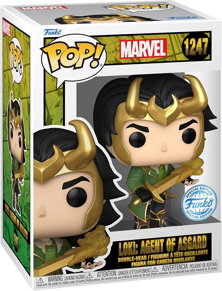 Amazon.co.jp: Funko Pop マーベル #1247 - ロキ:エージェント・オブ