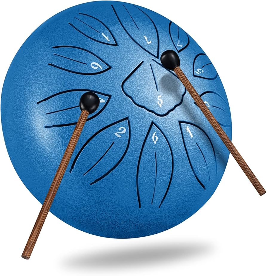 Amazon | スリットドラム スチールタングドラム 11音 6インチ 打楽器