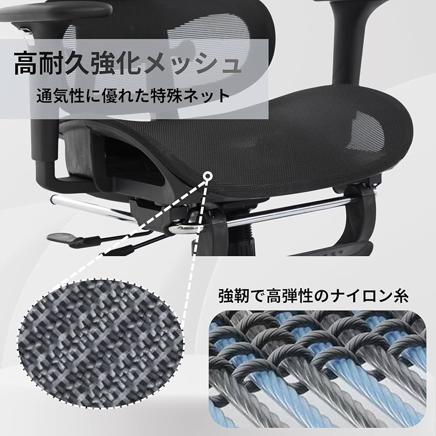 Amazon.co.jp: Felicita オフィスチェア メッシュ デスクチェア