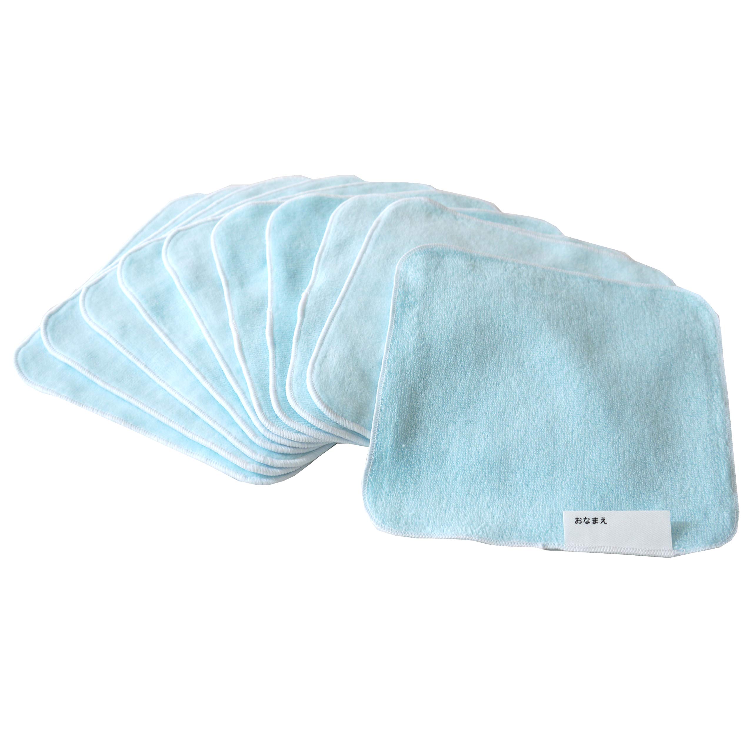 Amazon | ハンカチタオル16cmサイズ【おなかま】 10枚組 (おなまえ