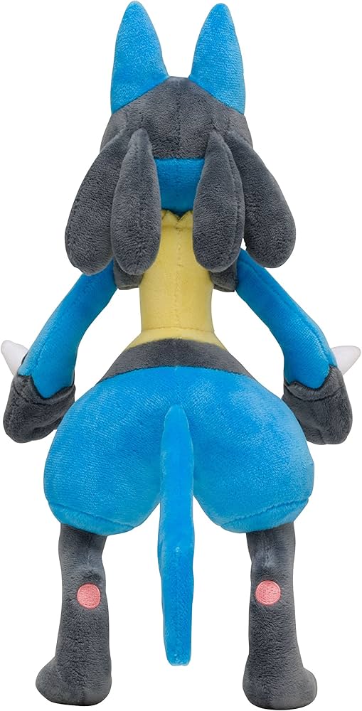 Amazon.co.jp: ポケモンセンターオリジナル ぬいぐるみ ルカリオ 34×19