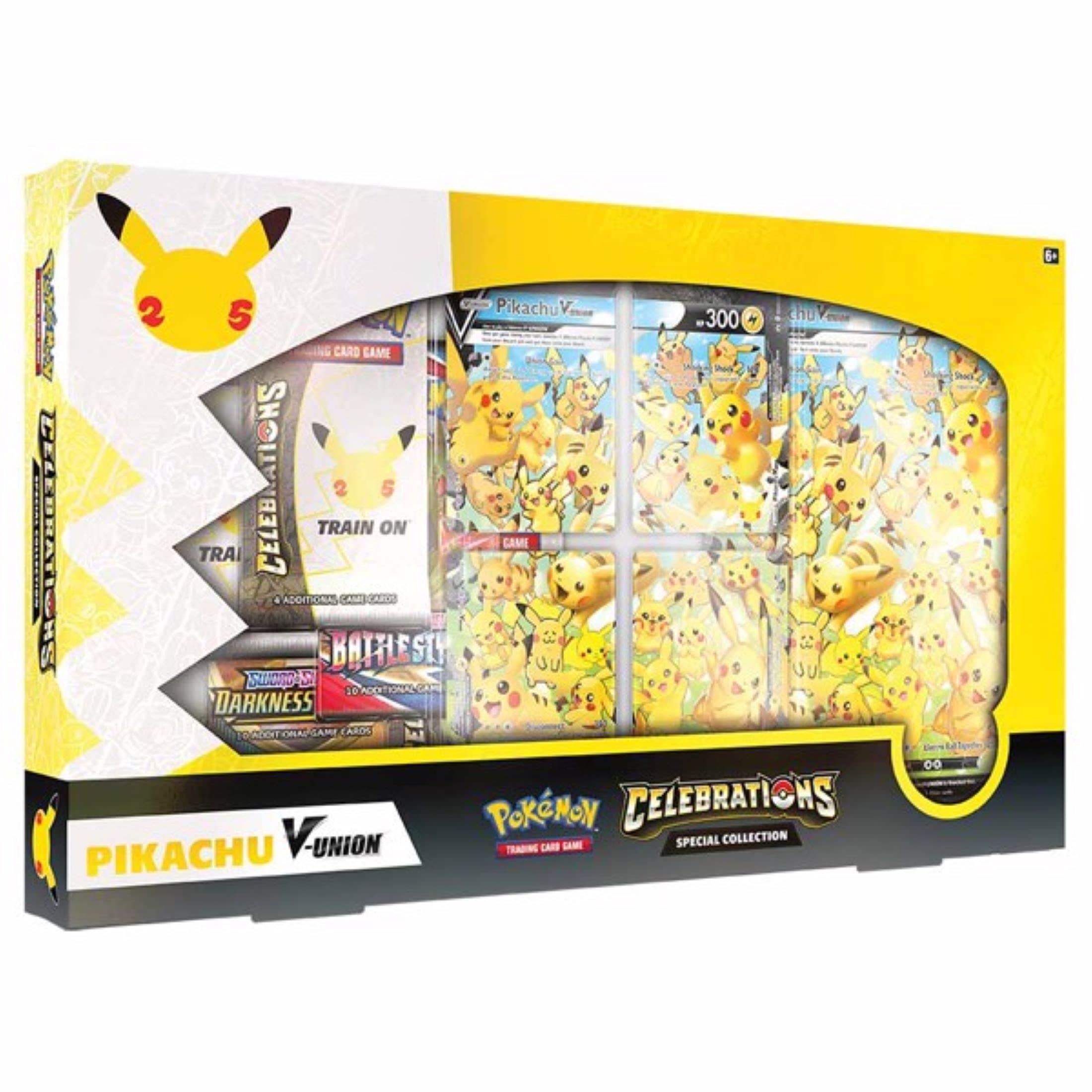 Amazon.com: Pokemon TCG: 25th Anniversary Pikachu V Union