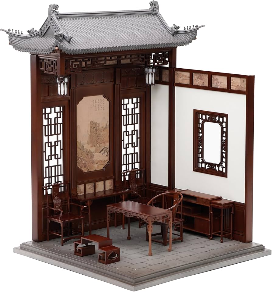 Amazon | ZHENMU 知古小斎[ちこしょうさい] 1/12スケール ABS製 中華風