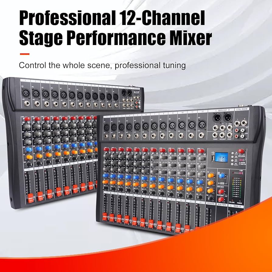 Amazon.com: Yamnweo GX12 Professional Sound Board Console 12