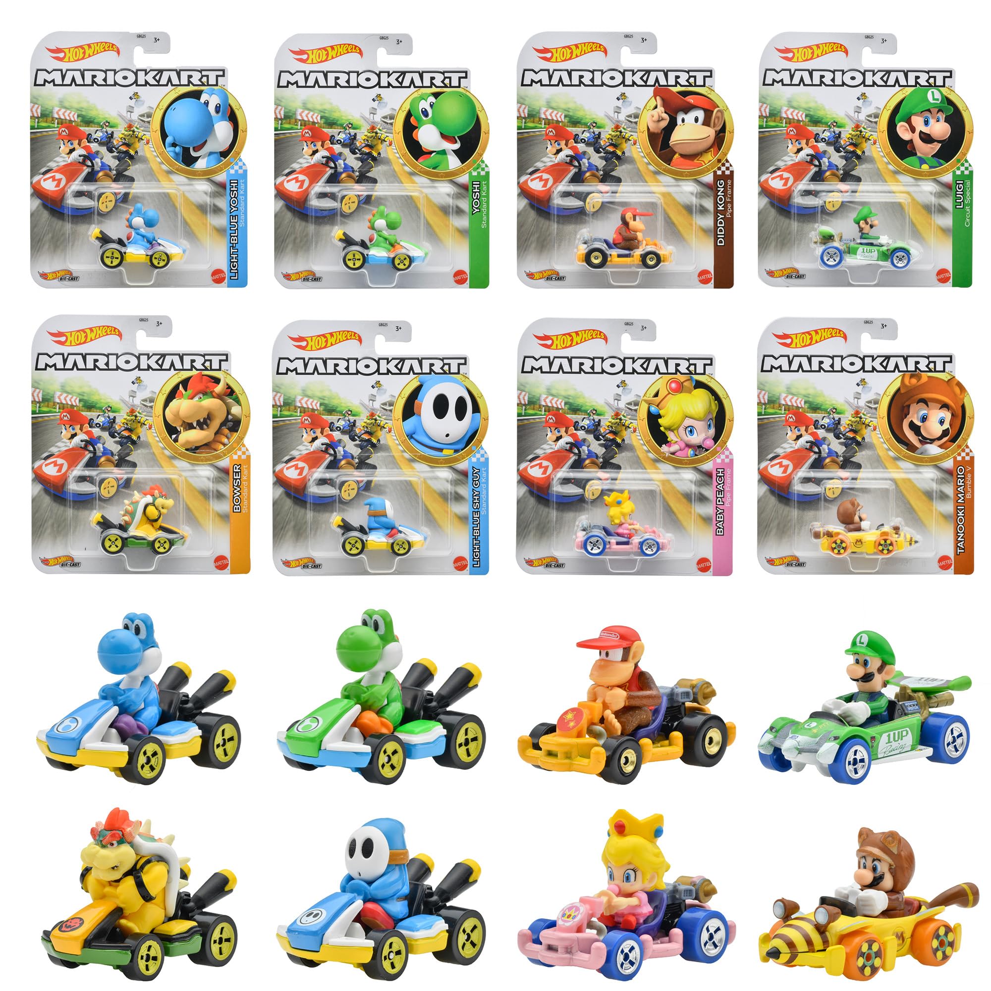 Amazon.co.jp: ホットウィール(Hot Wheels) マリオカート アソート