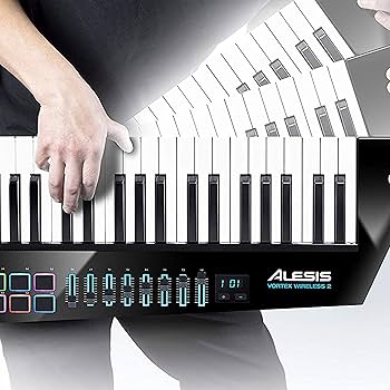 Amazon | Alesis ワイヤレスUSB/MIDI ショルダーキーボード
