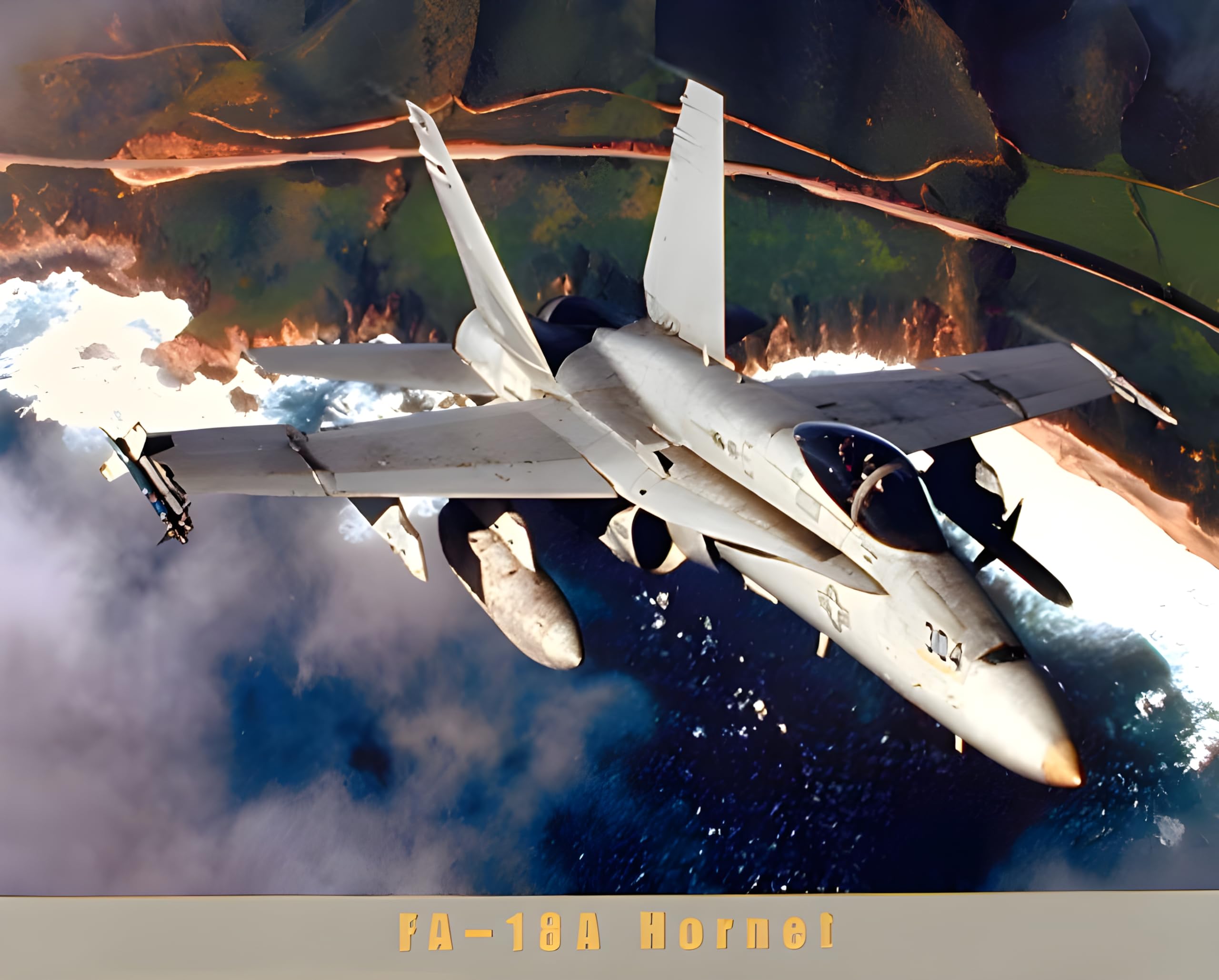 Amazon.com: Impact Posters Gallery Military Aviation Wall Decor FA