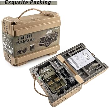 Amazon.co.jp: WOWRC RocHobby 1/12 1941 MB スケーラー RCジープ、4x4