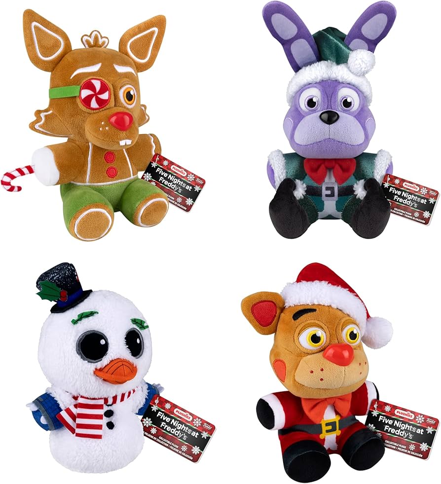 Amazon.co.jp: Funko ぬいぐるみ!FNAF Five Nights at Freddy's - 4個
