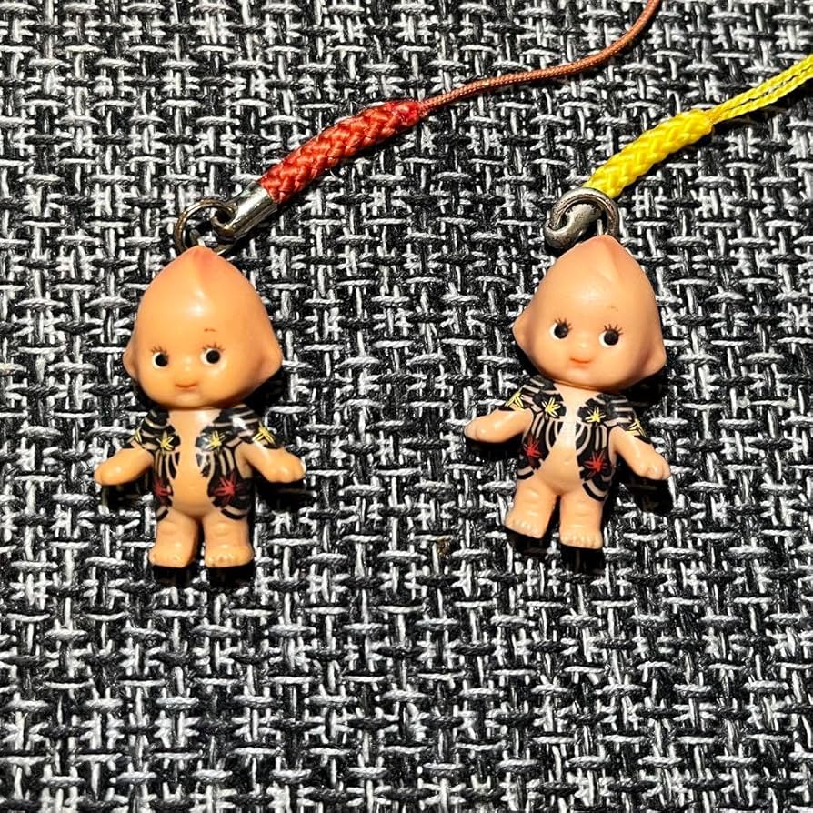 Amazon.co.jp: 刺青キューピーストラップ 般若 キューピー ストラップ
