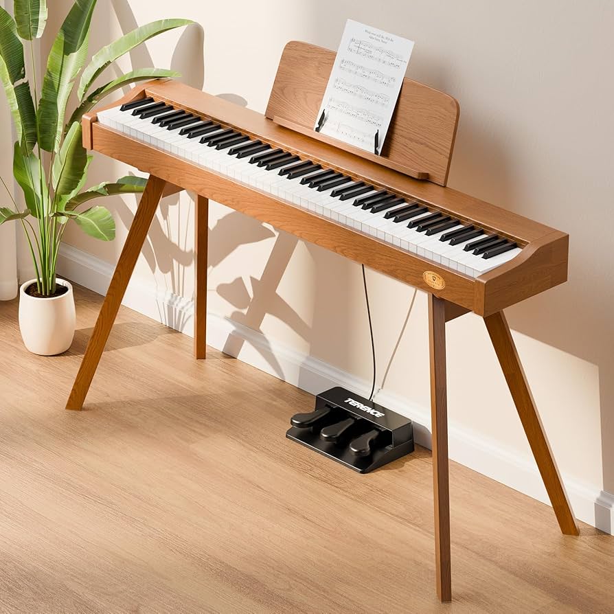 Amazon | TERENCE 電子ピアノ 88鍵盤 ハンマーアクション鍵盤 20W