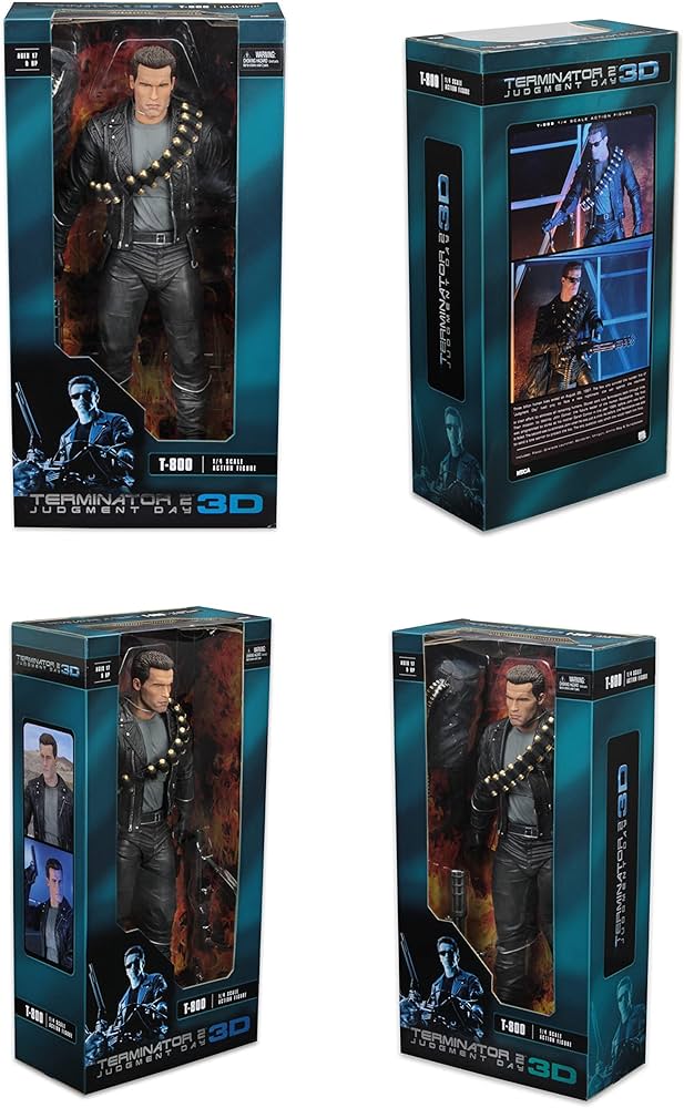 Amazon.co.jp: ターミネーター2 ネカ 1/4スケール 18インチ アクション