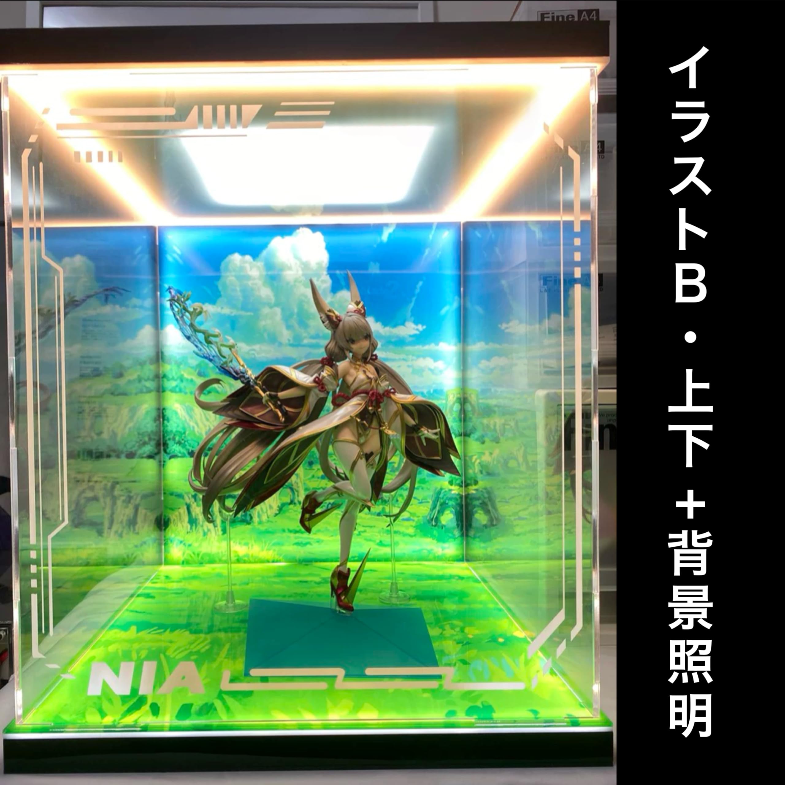 Amazon.co.jp: 専用 フィギュアケース ゼノブレイド2 ニア 1/7