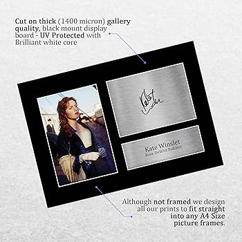 Amazon.co.jp: HWC Trading A4 ケイト・ウィンスレット タイタニック