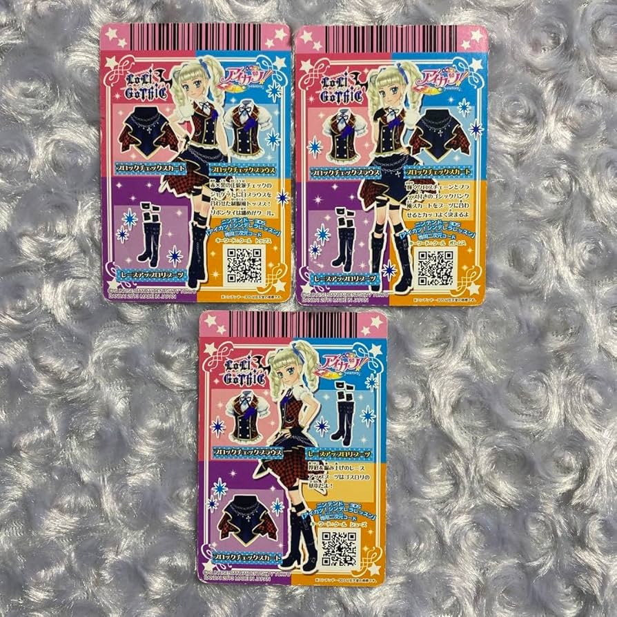 Amazon.co.jp: アイカツ 藤堂ユリカ カード ブロックチェックコーデ