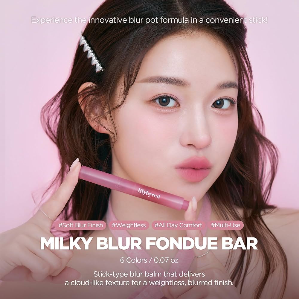 Amazon.com : lilybyred Milky Blur Fondue Bar | Korean Multi-Use