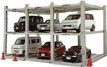 Amazon.co.jp: 1/64 立体駐車場コレクション [全4種セット(フルコンプ