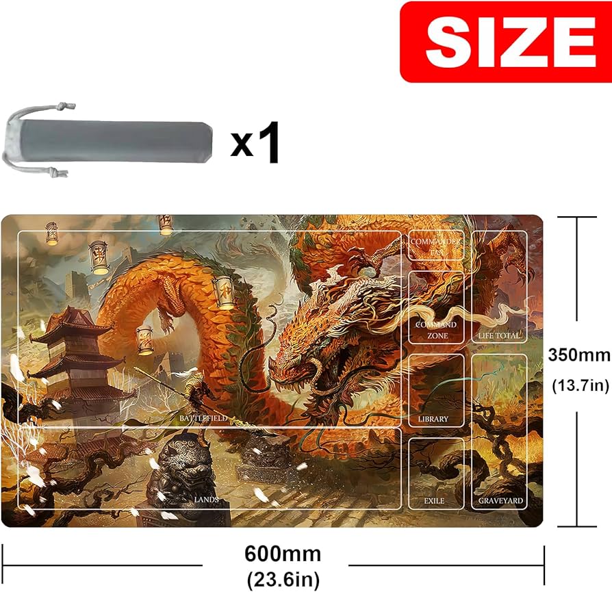 Amazon | sabermaster MTG プレイマット サイズ60X35cm マウスパッド