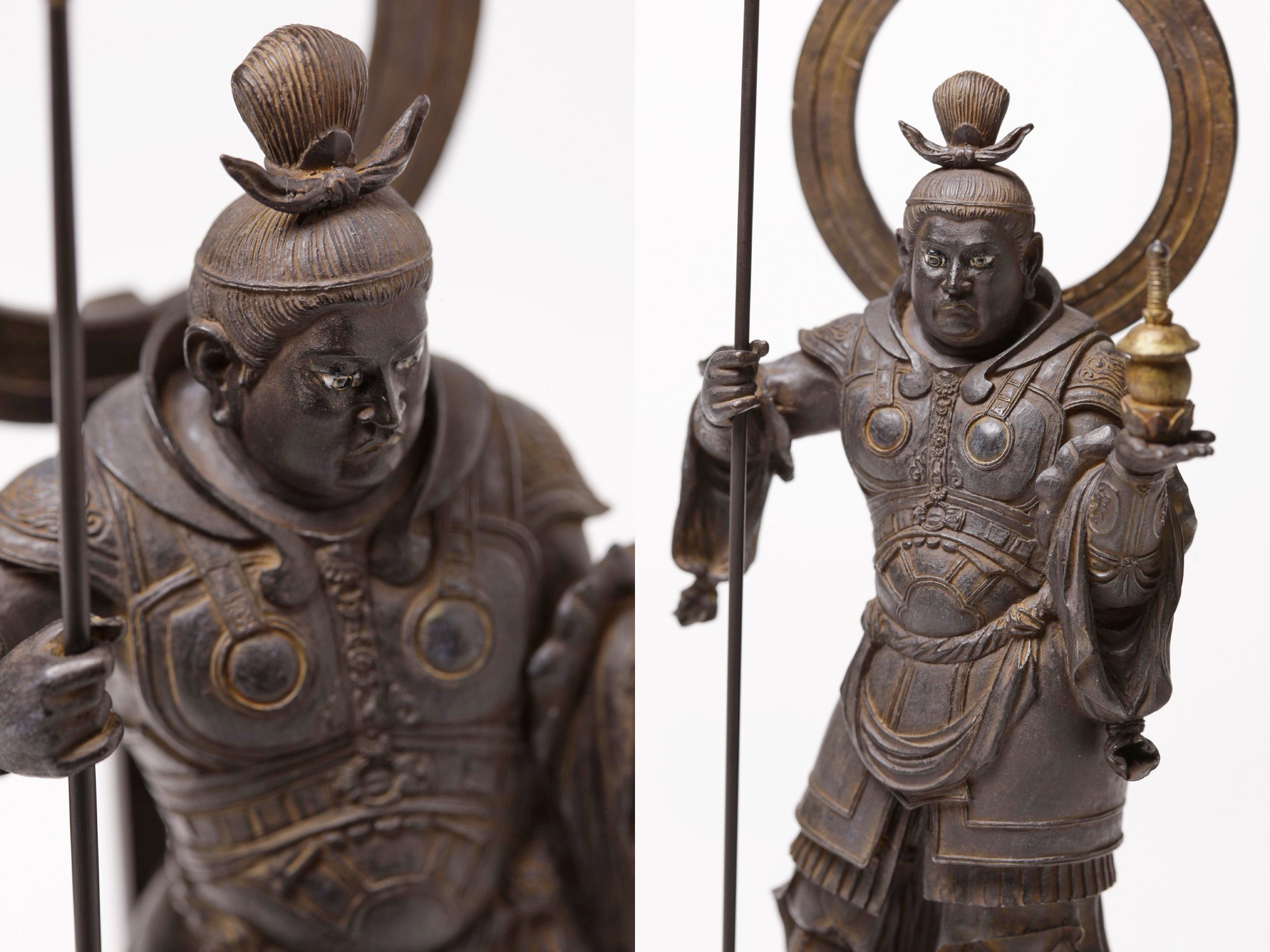 Amazon.co.jp: イスム TanaCOCORO[掌] 毘沙門天_仏像 フィギュア