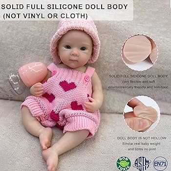 Amazon | Gileutay 12インチ フルシリコン リボーン ベビードール